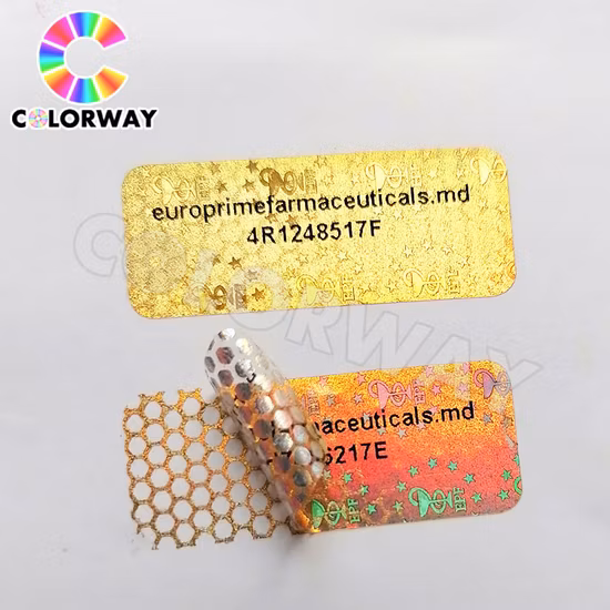 バーコードセキュリティラベルステッカーアンチ